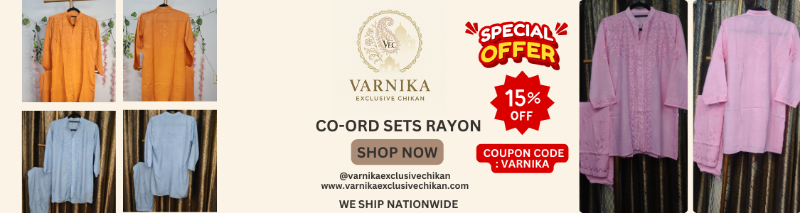 Chikankari Co-ord Sets – Modern & Stylish Ethnic Wear